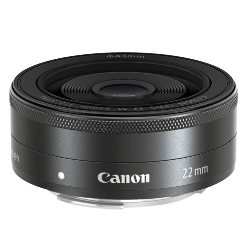【平行輸入】Canon EF-M 22mm F2 STM 黑色 人像大光圈 餅乾鏡 彩盒 台中實體門市 W11